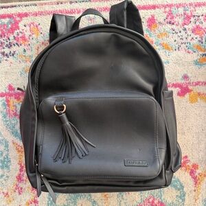 Skip Hop Black Backpack with Tassel